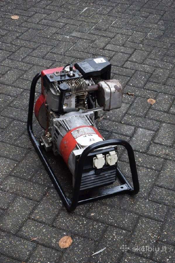 Generatorius Endress Ese 40bs benzinas 3.5kva