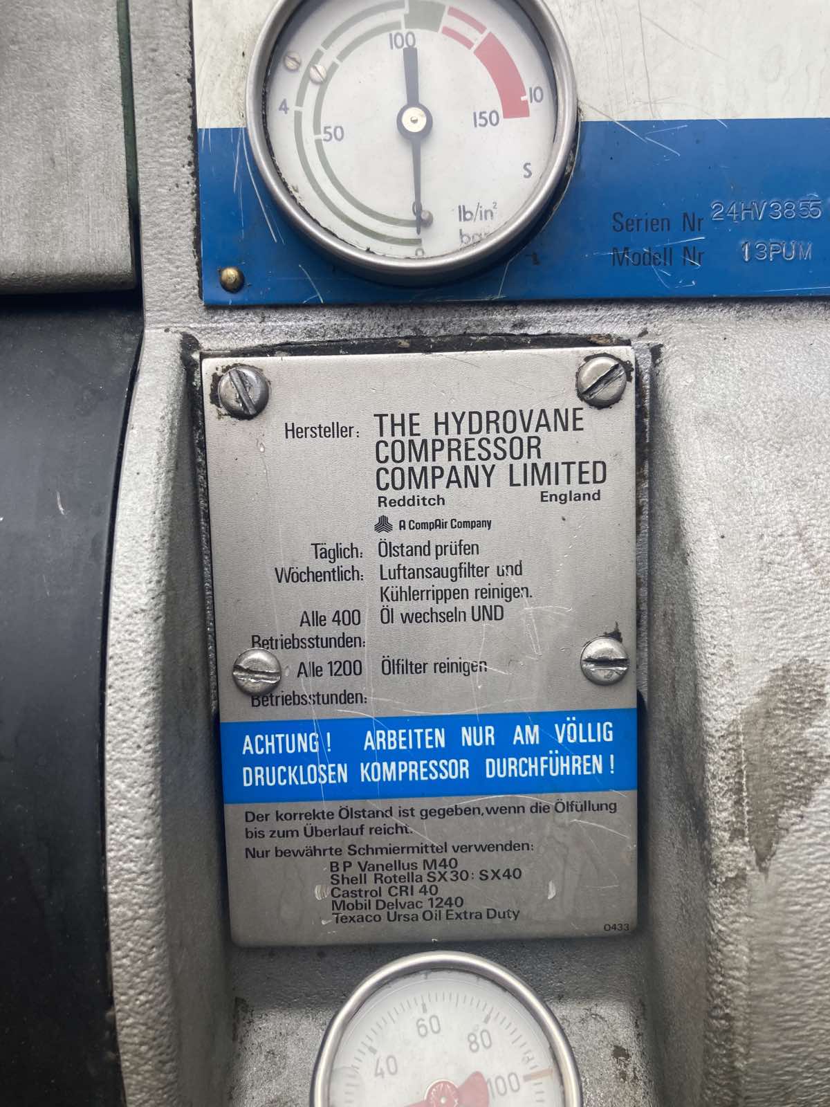 Hydrovane 13pum 2.2kw